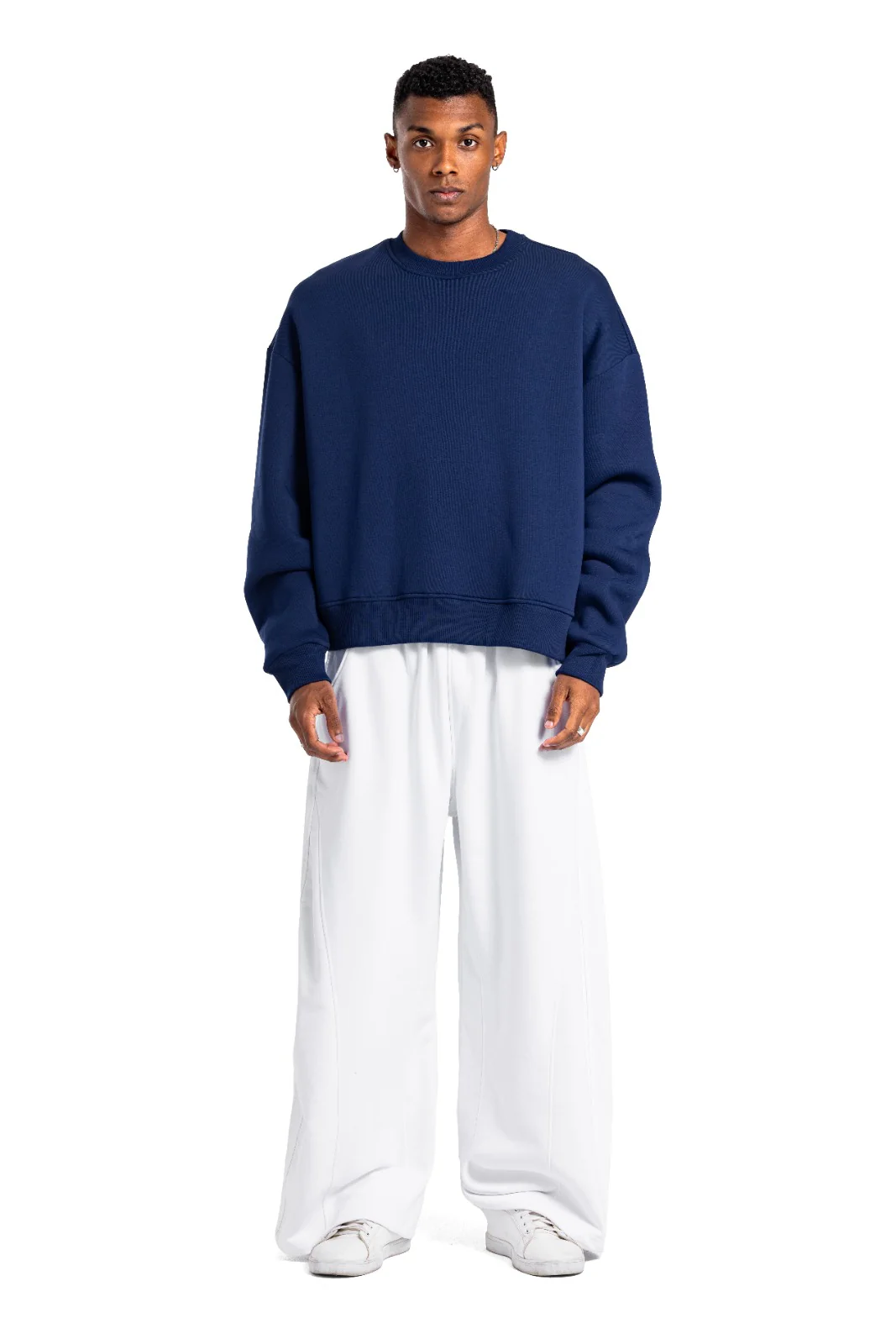 Initials Boxy Crewneck - Image 15
