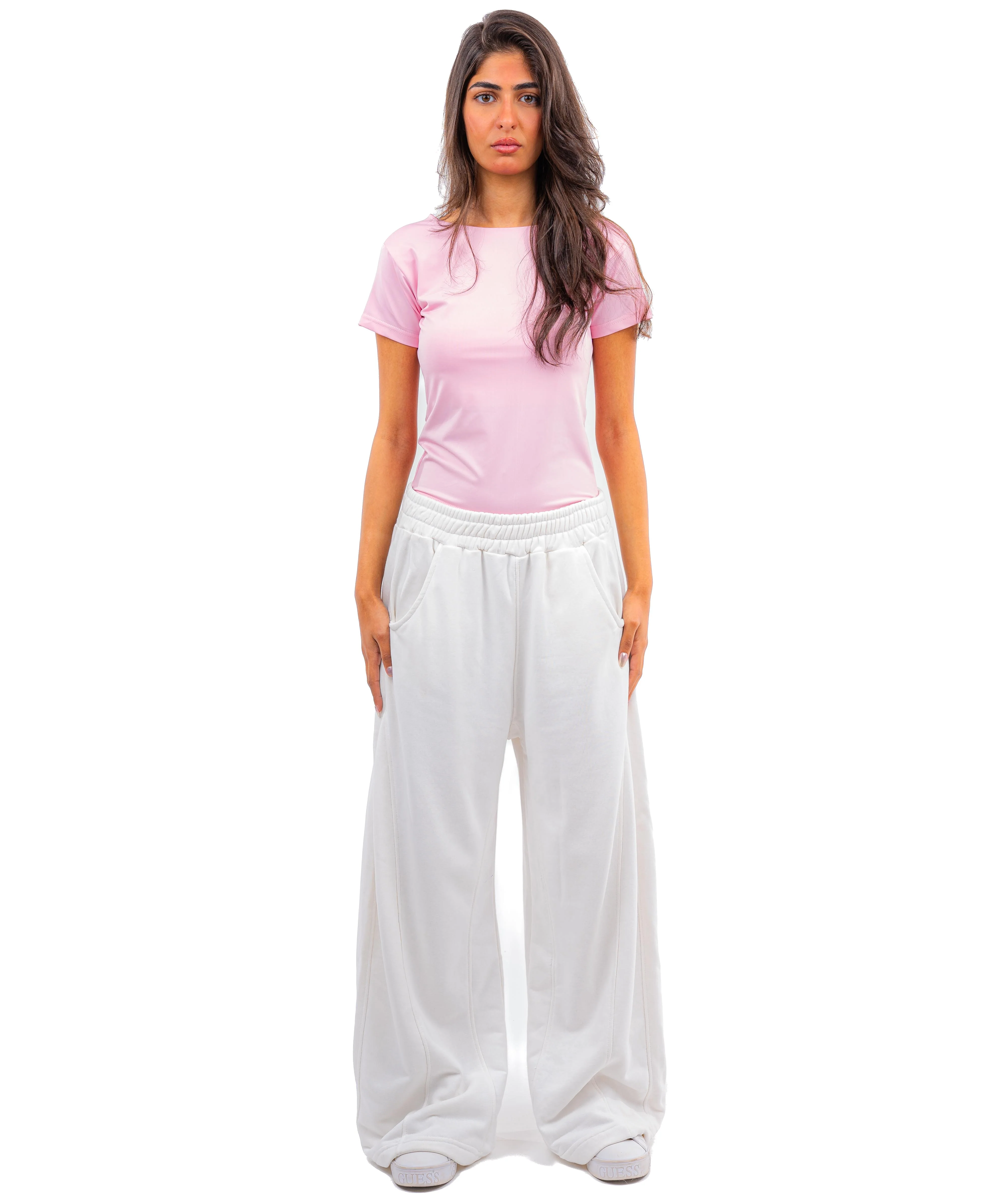 Initials Backless Short Sleeves Top - Image 48