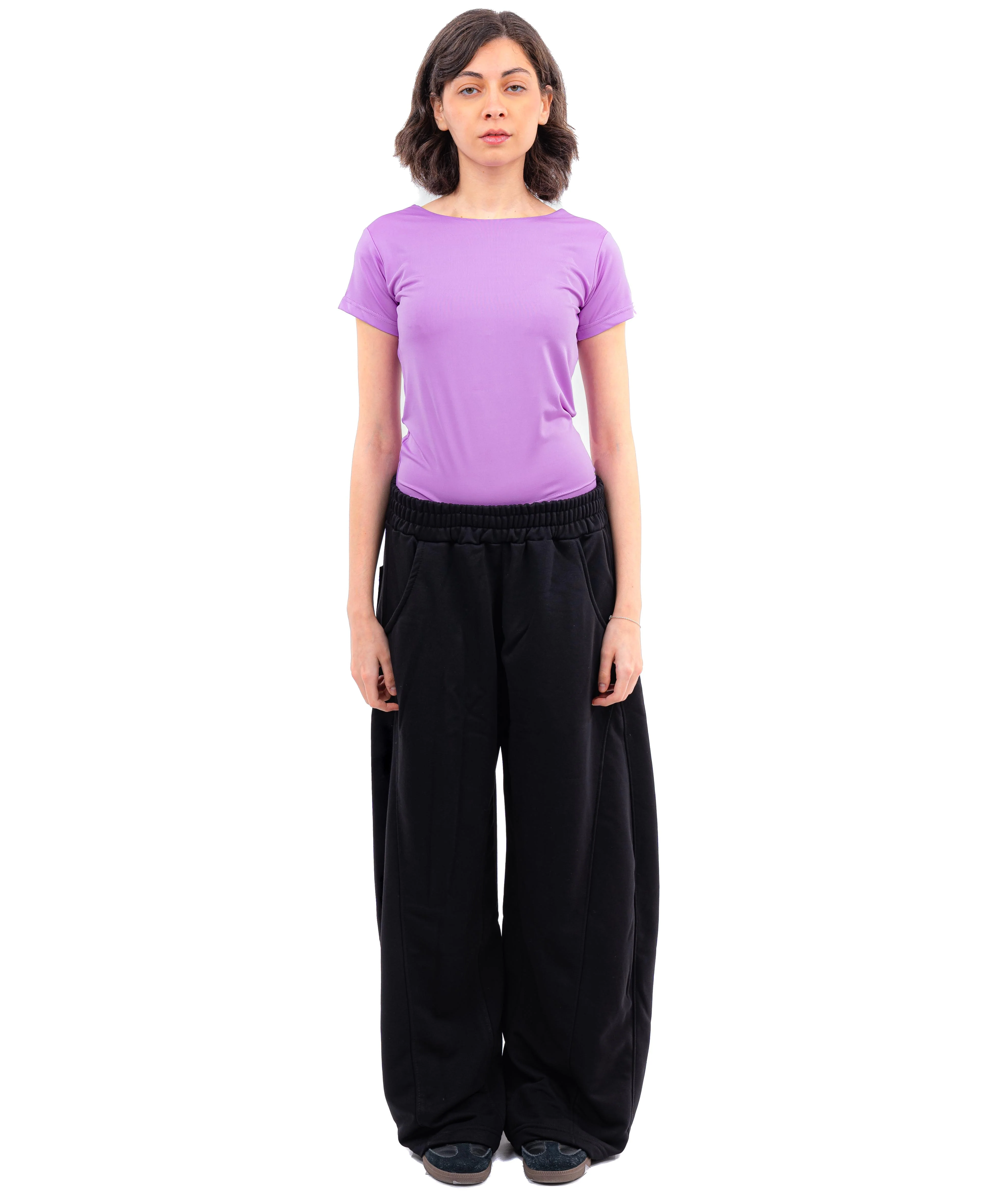 Initials Backless Short Sleeves Top - Image 54