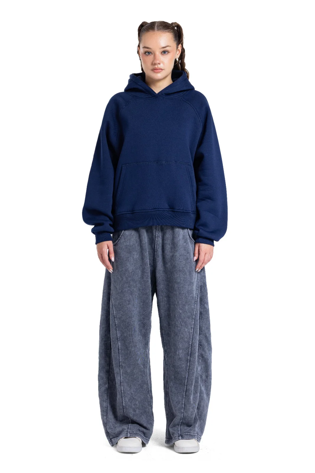 Initials Boxy Hoodie - Image 43