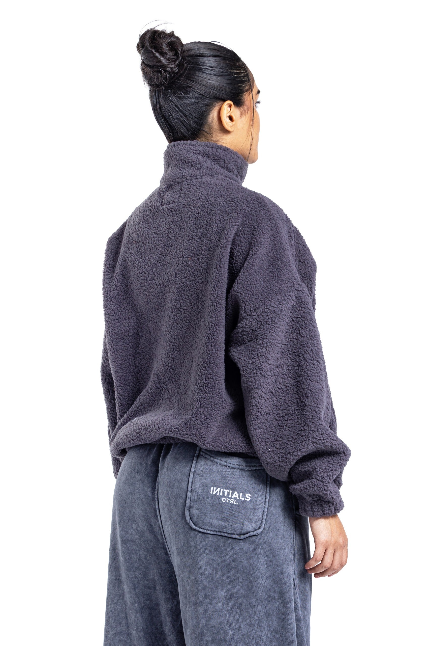 Initials Fur Quarter-Zip Sweatshirt - Image 23
