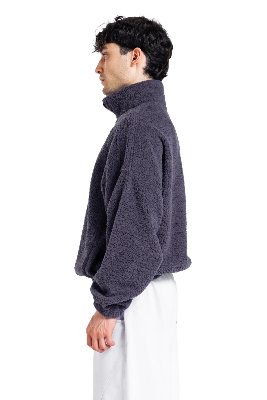Initials Fur Quarter-Zip Sweatshirt - Image 18