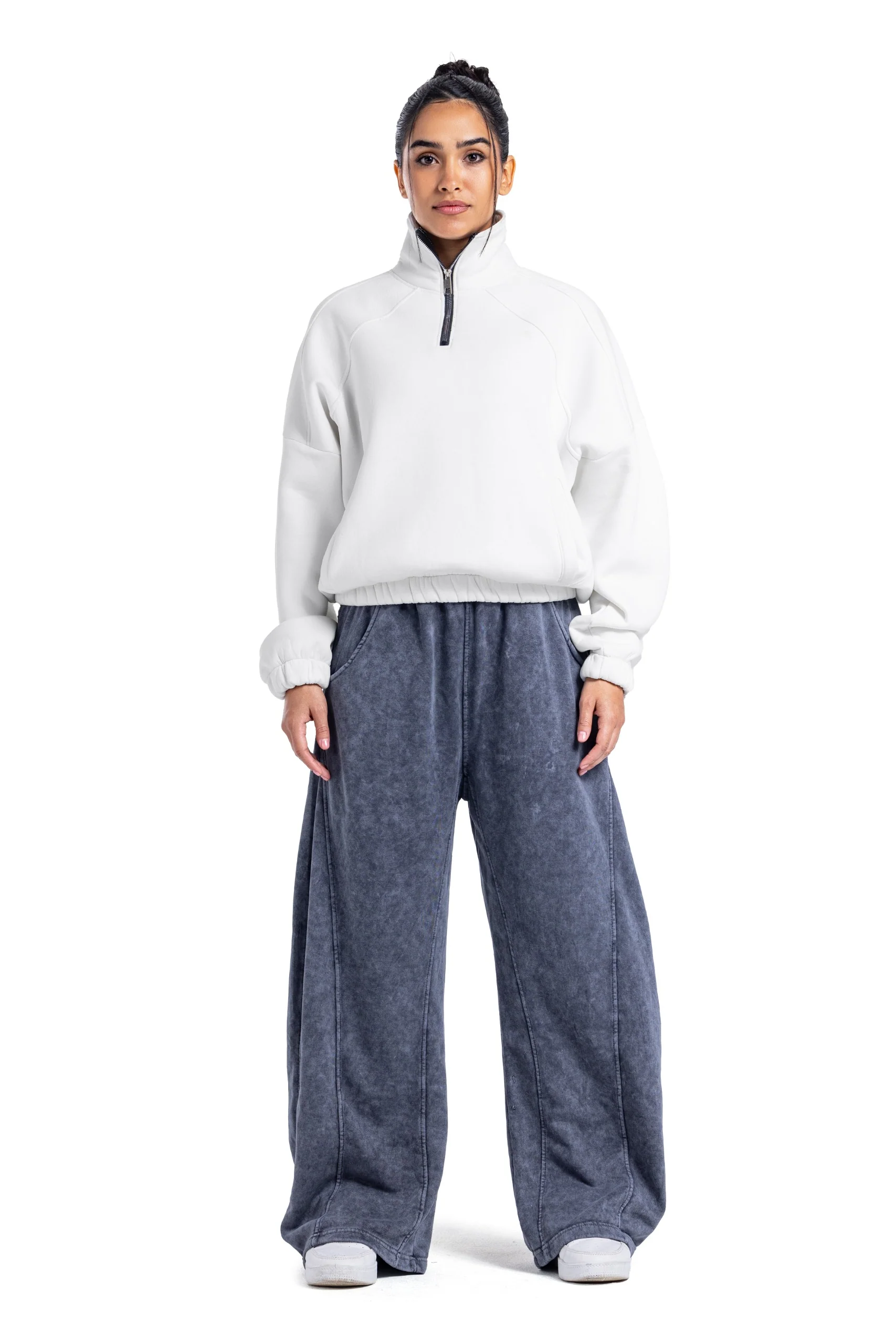 Initials Quarter-Zip Sweatshirt - Image 21