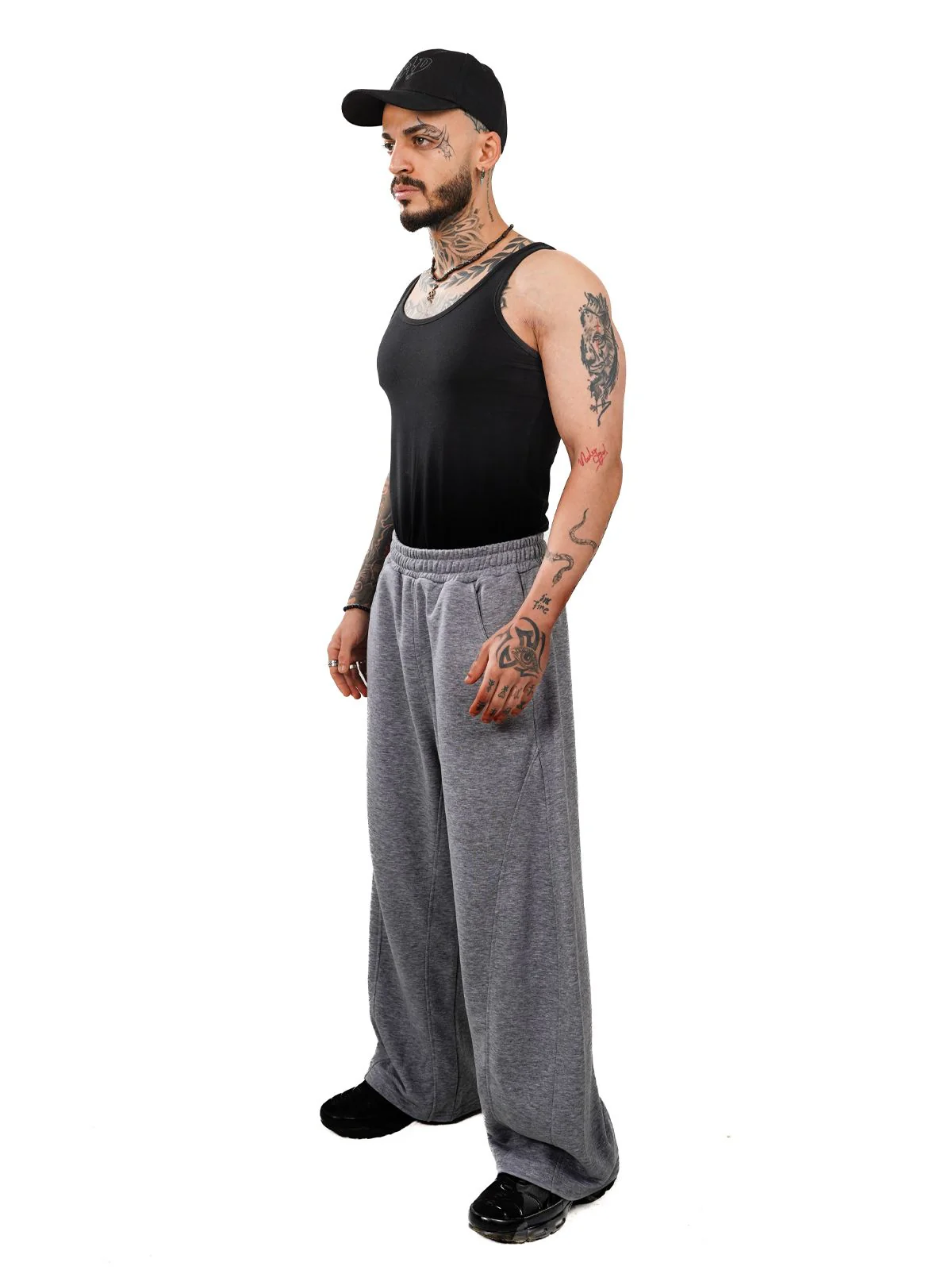 Initials wide leg sweatpants - Image 39